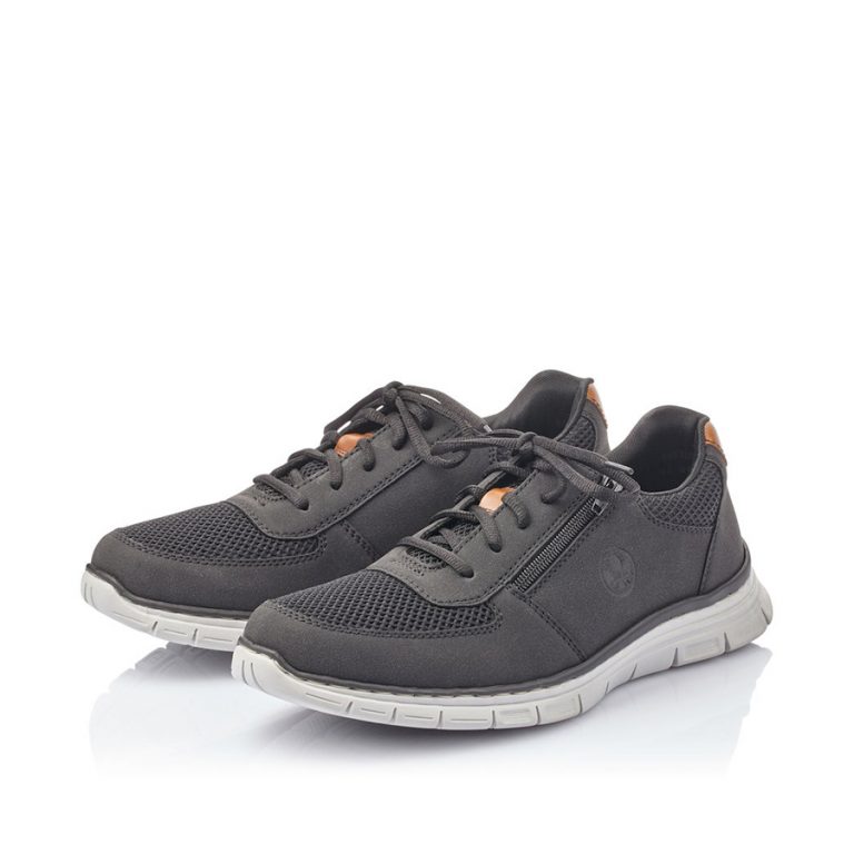 B4831-00 Rieker Sneakers Sort Herre - Damkjaer Sko Online Shop