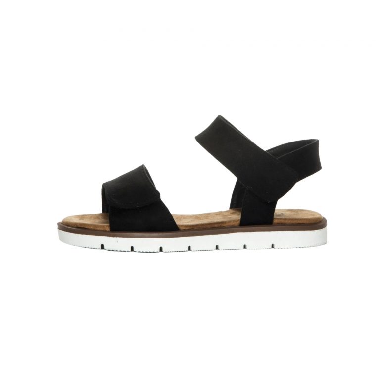 75-99501 Duffy Sandal i Sort til Dame.