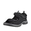 Ecco Offroad sandal til dame i sort med velcro