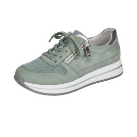 N4501-52 Rieker Sneakers i Grøn til Dame.