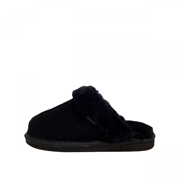 Woollies-hjemmesko-sort-Dame