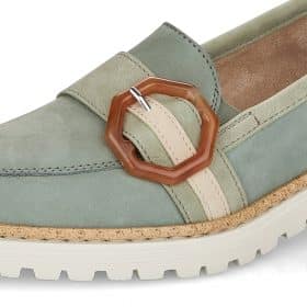 Rieker-Loafer-Dame-Grøn