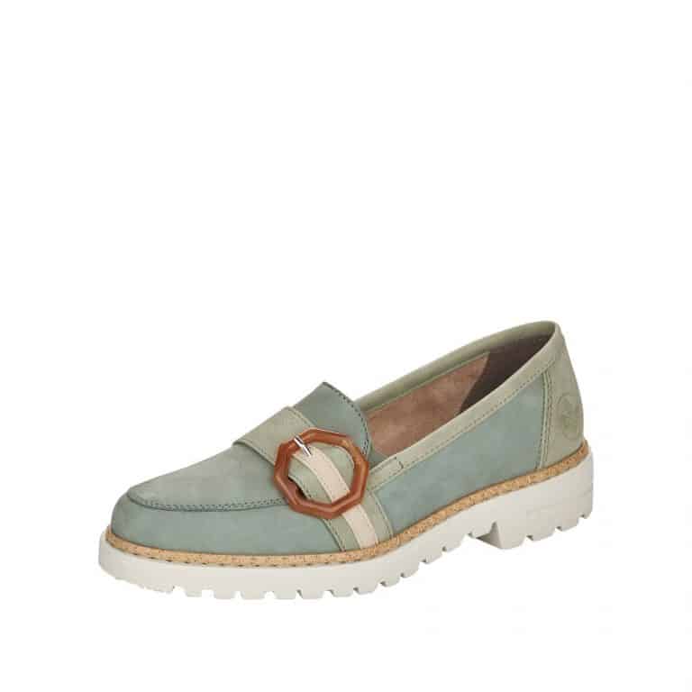 Rieker-Loafer-Dame-Grøn7