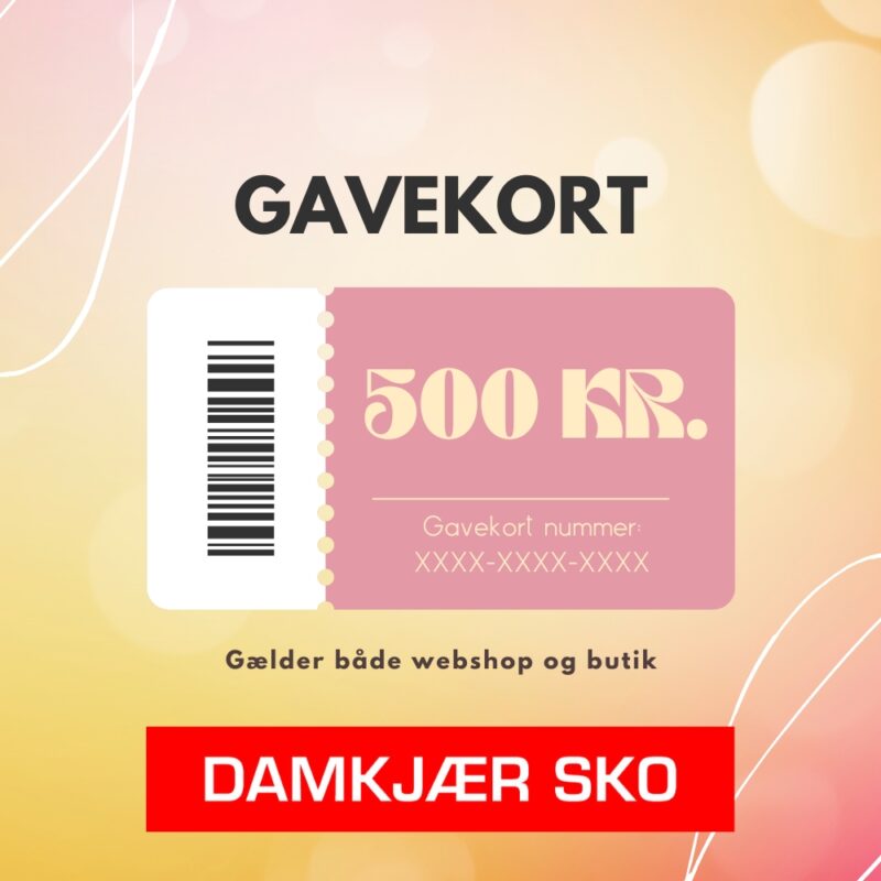 Damkjær Sko gavekort