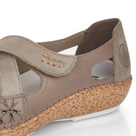 Rieker-Sko-Beige-Dame