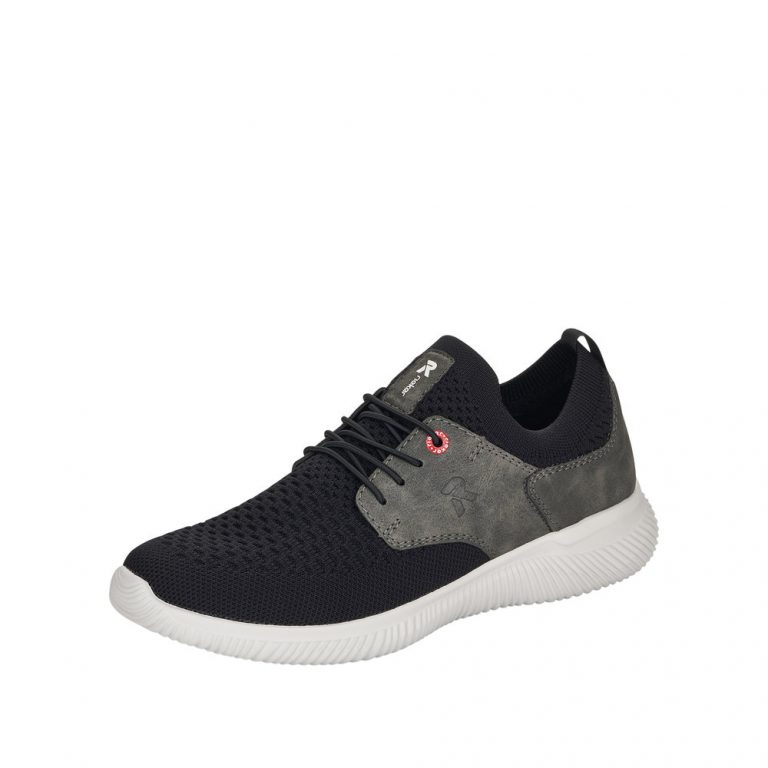 Rieker-Sneakers-Herre-Sort6