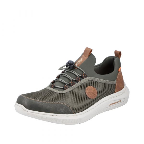 Rieker-sneakers-herre-khaki7