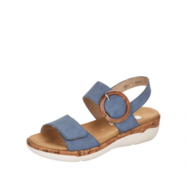 Rieker-Sandal-Dame-Blå