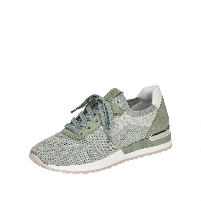 Remonte sneakers til dame i en flot grøn farver