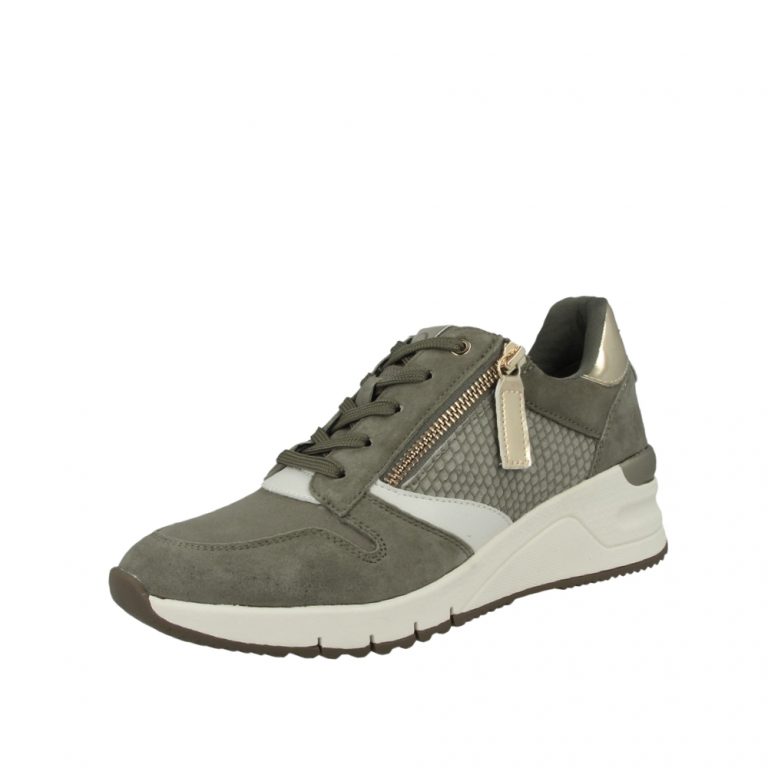 Tamaris-Sneakers-Dame-Grøn