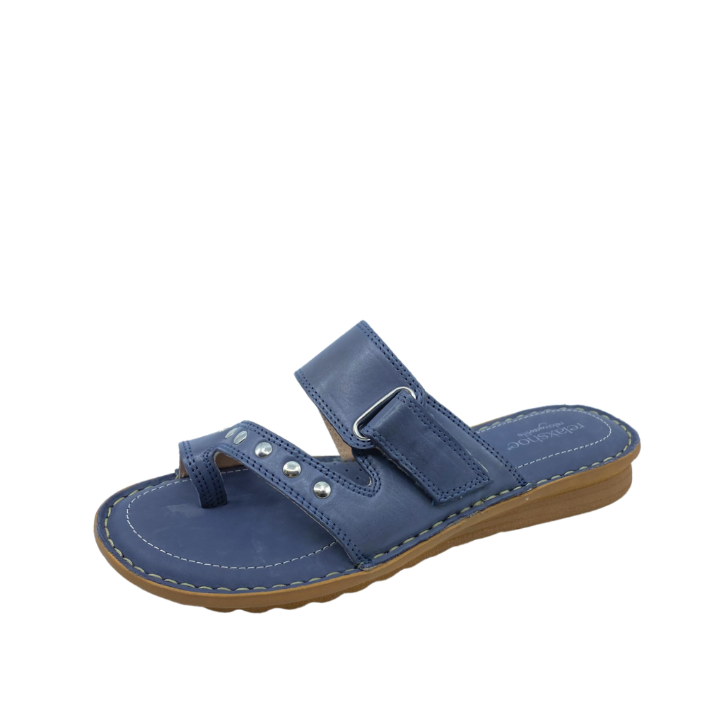 Relax Shoe Sandal i Blå Dame 319-065