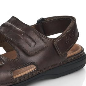 Rieker-Sandal-Herre-Brun1