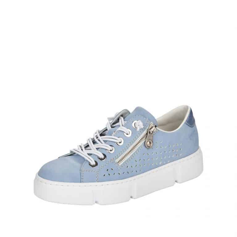 Rieker-Sneakers-Dame-Blå