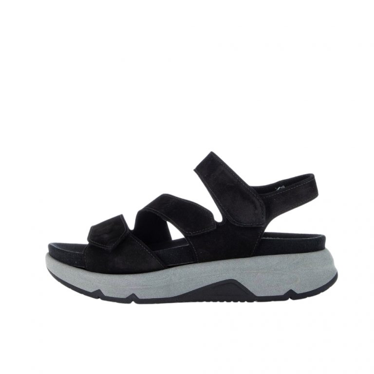 Gabor-Sandal-sort-Dame
