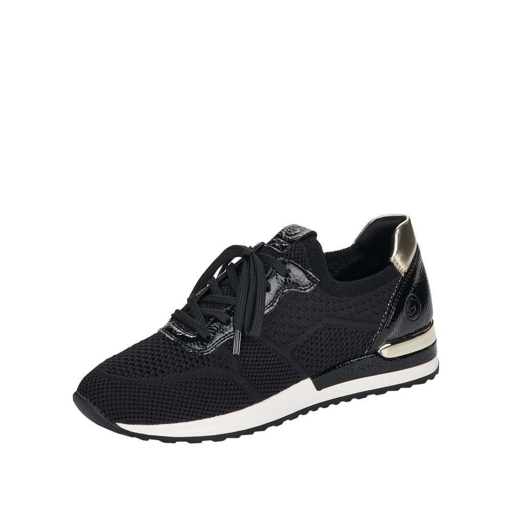 Remonte Sneakers i Sort Dame R2538-01