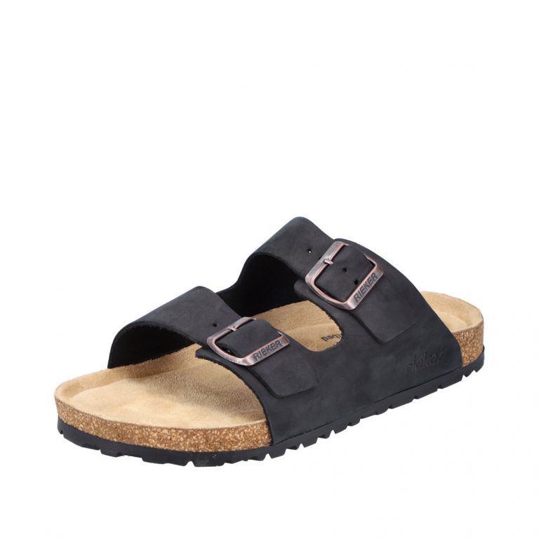 Rieker Sandal Herre Sort