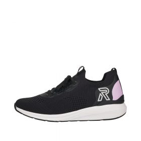 Rieker Sneakers Dame Sort2