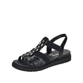 Remonte-Sandal-Sort-Sort