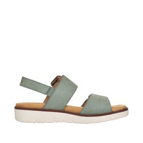 Rieker-sandal-dame-grøn1