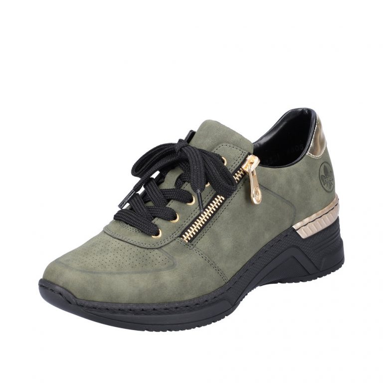 Rieker-sneakers-dame-grøn