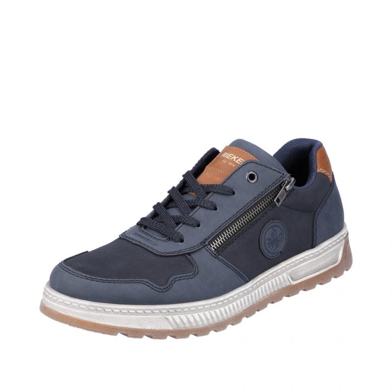 Rieker-sneakers-herre-blå