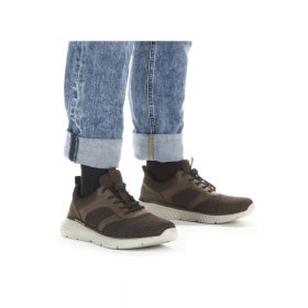 Rieker-sneakers-herre-brun1