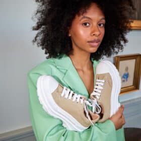 Bianco sneakers dame 1