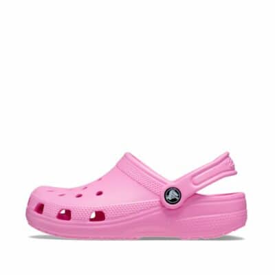 Crocs sandal til børn i lyserød med rem