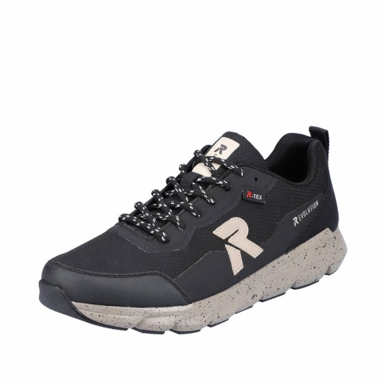 Rieker-sneakers-dame-sort