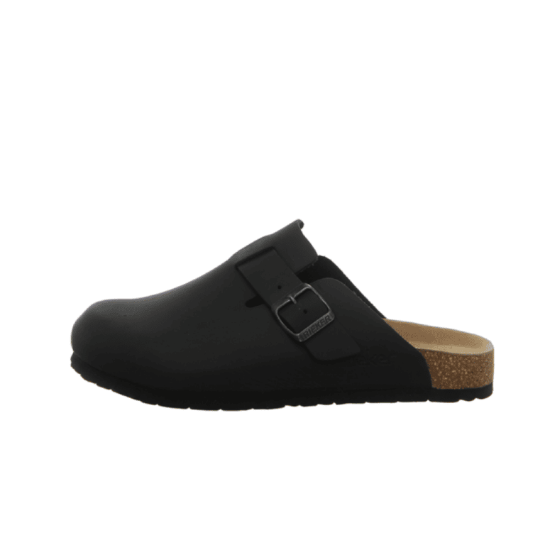 Rohde sort slippers