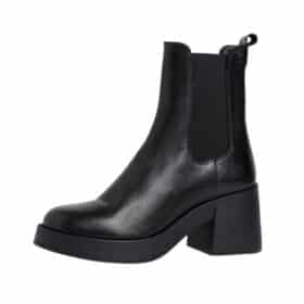 Tamaris Chelsea støvle til dame i sort skind