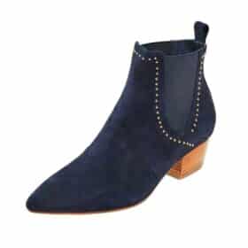 Sofie Schnoor støvle med 4,5 cm hæl i blå til dame