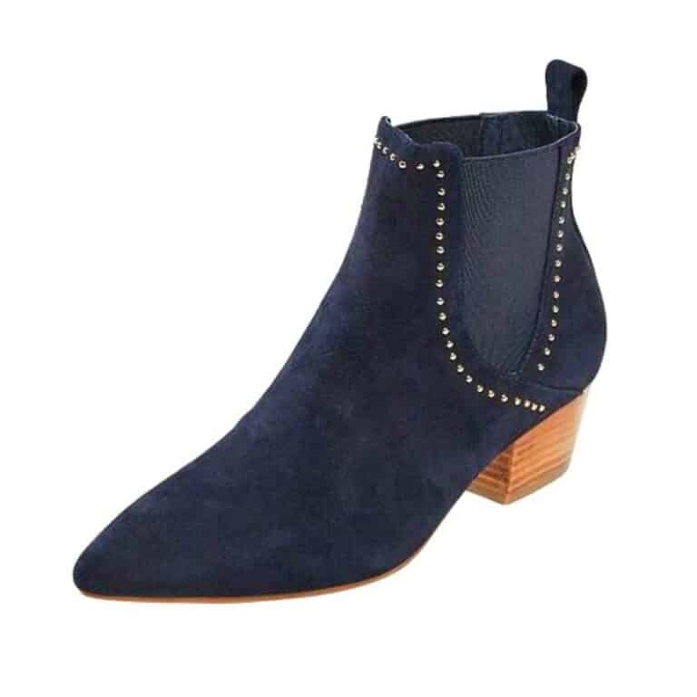 Sofie Schnoor støvle med 4,5 cm hæl i blå til dame