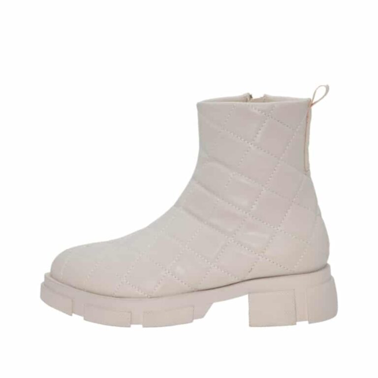 Duffy støvle til dame i flot beige farve