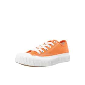 Bianco-sneakers-dame-orange1
