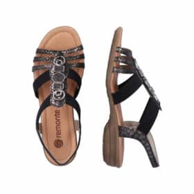 Remonte Sandal i Sort til Dame 3