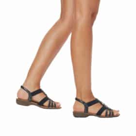Remonte Sandal i Sort til Dame 4