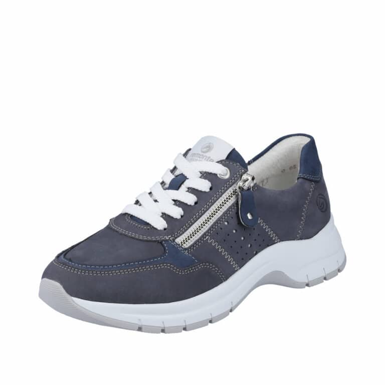 Remonte sneakers i blå til dame