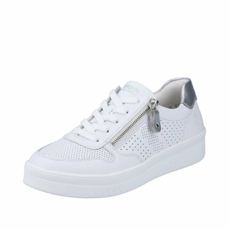 Remonte sneakers i hvid til dame
