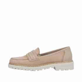 Rieker loafers i beige til dame 2