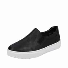 Rieker sneakers i sort til dame