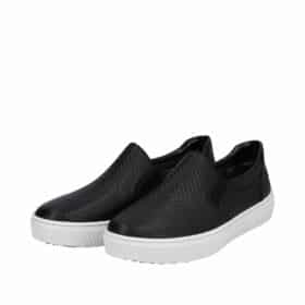 Rieker sneakers i sort til dame 4