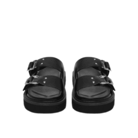 Bianco-sandal i sort til dame 3