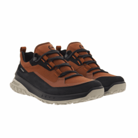 Ecco sneakers i cognac til herre 1
