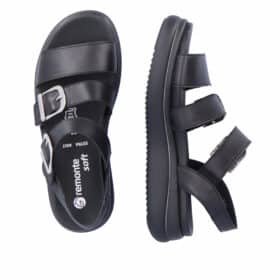 Remonte Sandal i Sort til Dame 1