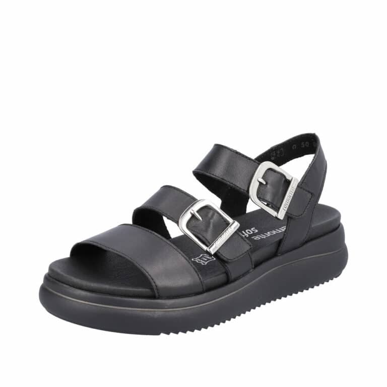 Remonte Sandal i Sort til Dame