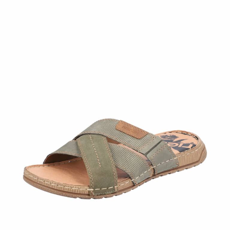 Rieker Sandal i Grøn til Herre.