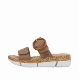 Rieker sandal i beige til dame 1