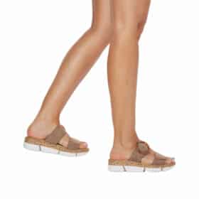 Rieker sandal i beige til dame 4