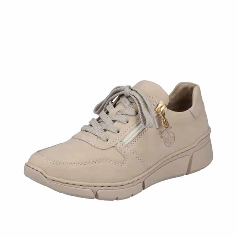 Rieker sneakers i beige til dame